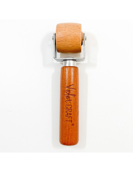 Wooden seam roller for pressing by Violet Craft