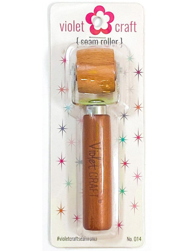 Wooden seam roller for pressing by Violet Craft