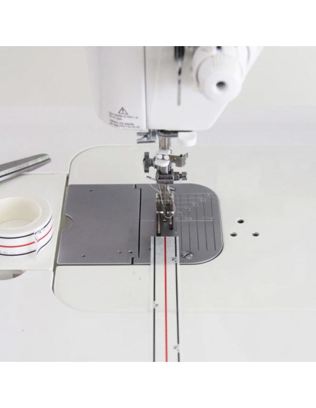 Diagonal Seam Tape Machine Guide Strip - White