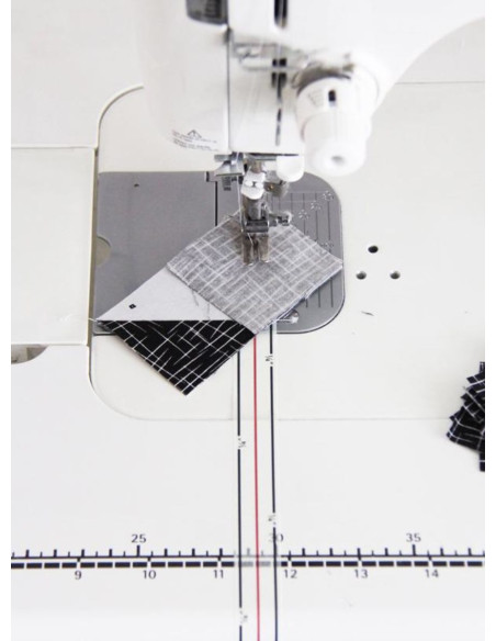 Diagonal Seam Tape Machine Guide Strip - White