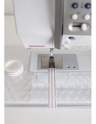 Diagonal Seam Tape Machine Guide Strip - White