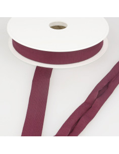Dark Bordeaux viscose jersey bias