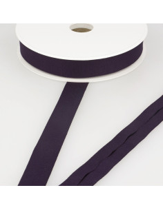 Viscose jersey bias - Plum