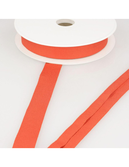 Viscose jersey bias - Orange