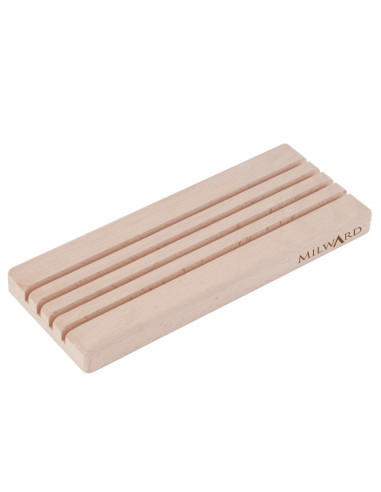 Wooden case with 4 slots for patchwork rulers