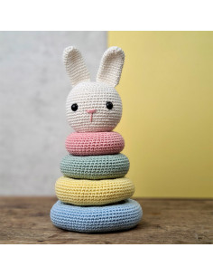 Crochet kit - Stackable bunny toy
