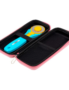 Pink rotary cutter storage case - I love quilting 2