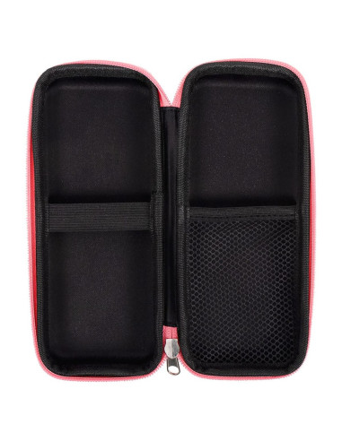 Pink rotary cutter storage case - I love quilting