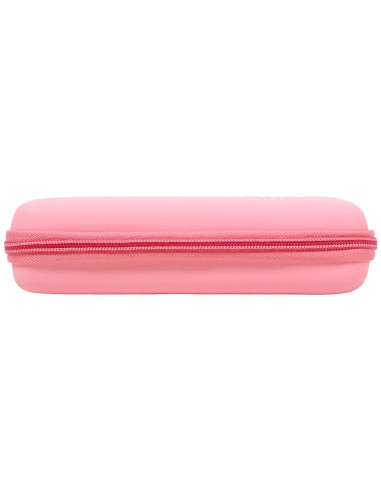 Pink rotary cutter storage case - I love quilting