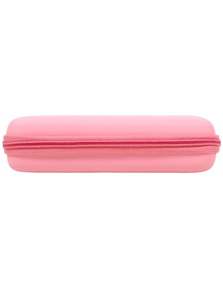 Pink rotary cutter storage case - I love quilting