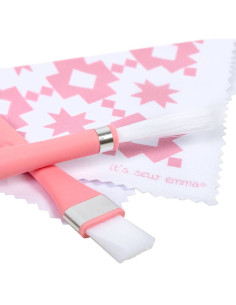 Cleaning kit for sewing machines - Pink