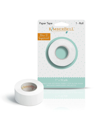 Adhesive tape for machine embroidery
