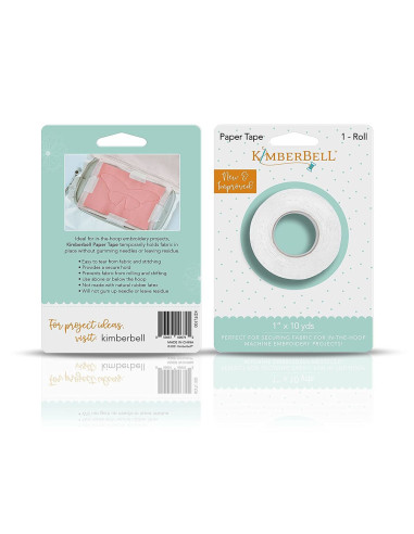 Adhesive tape for machine embroidery