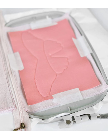 Adhesive tape for machine embroidery