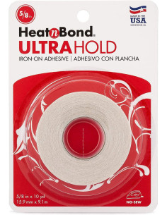 HeatNBond extra-strong iron-on adhesive tape - 15.9 mm x 9.10 m