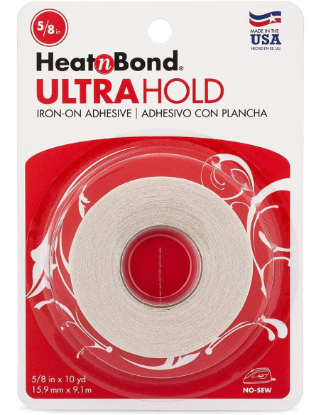 HeatNBond extra-strong iron-on adhesive tape - 15.9 mm x 9.10 m