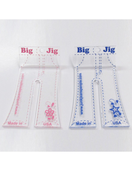 Set of 2 premium acrylic shims The Big Jig