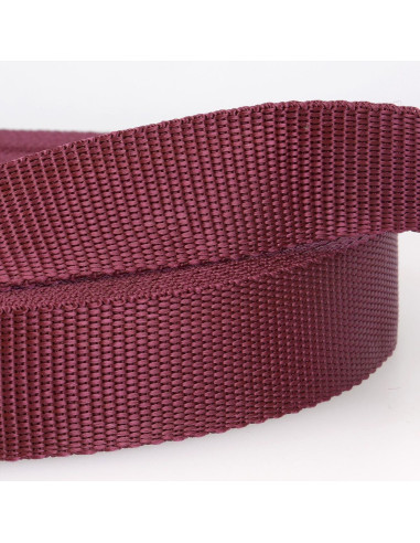 Polypropylene strap - Bordeaux