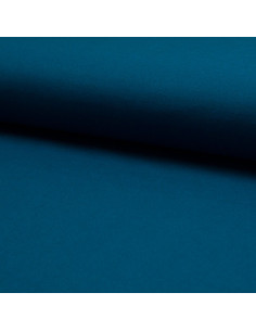 Petrol blue viscose Milano jersey fabric