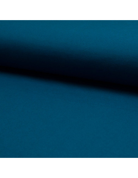 Petrol blue viscose Milano jersey fabric