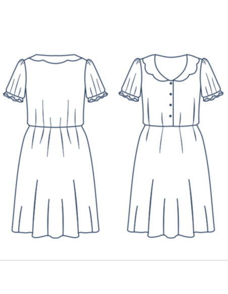 Dress pattern - Comet - Lise Tailor