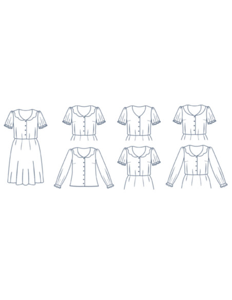 Dress pattern - Comet - Lise Tailor