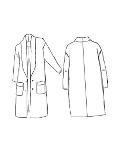 Pam Coat Pattern - Maison Fauve 2