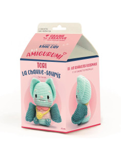 Amigurumi crochet kit - Tori the bat