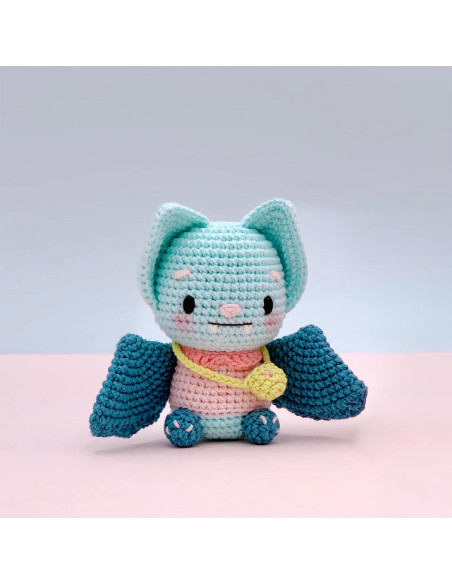 Amigurumi crochet kit - Tori the bat