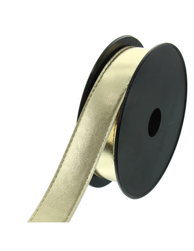 Faux leather strap - Gold
