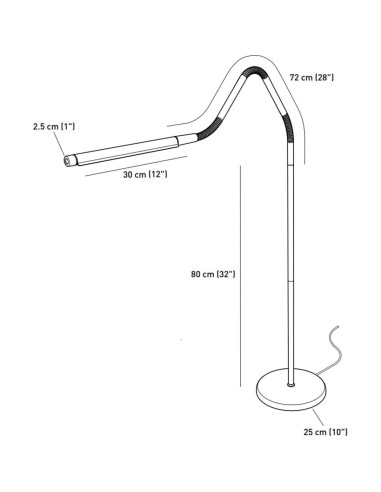 Daylight Electra floor lamp