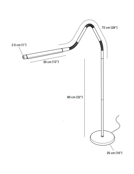Daylight Electra floor lamp