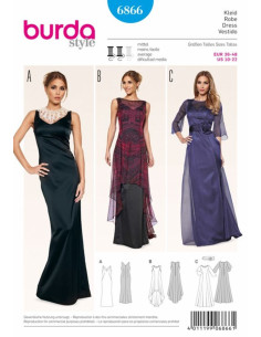 Dress pattern - Burda 6866