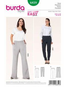 Pants pattern - Burda 6859