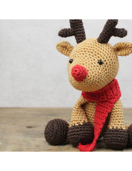 Crochet Kit - Rudolf the Reindeer