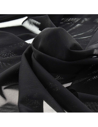 Powernet Shapewear Fabric - Black