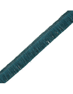Deluxe fringe 30 mm - Petrol blue