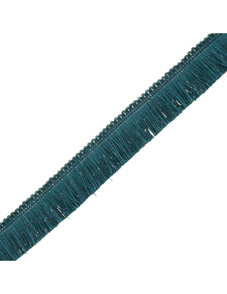 Deluxe fringe 30 mm - Petrol blue