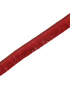 Deluxe fringe 30 mm - Red