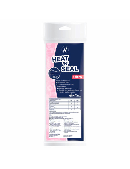 Iron-on paper for appliqué, quilting, and sewing 43 cm x 93 cm - Ultra