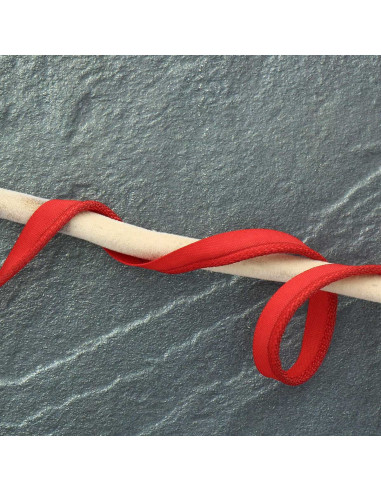 Polyester piping - Red