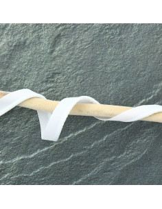 Polyester piping - White