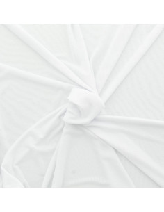 Powermesh lingerie fabric - White