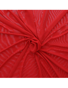 Powermesh lingerie fabric - Red