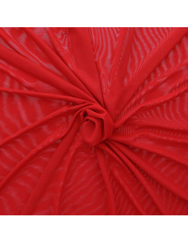 Powermesh lingerie fabric - Red