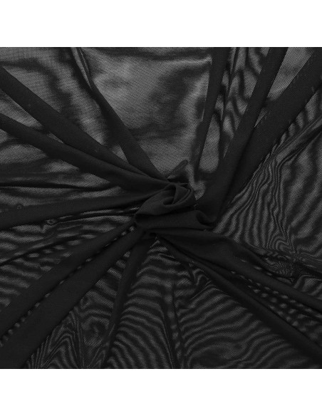 Powermesh lingerie fabric - Black
