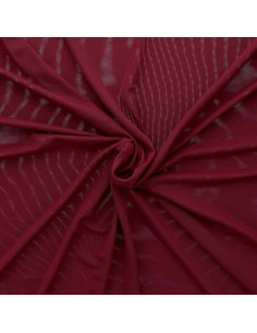 Powermesh lingerie fabric - Bordeaux