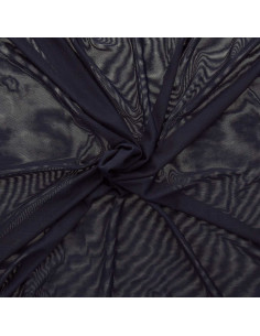 Dark Navy Powermesh Lingerie Fabric