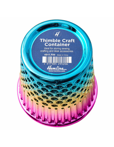 Decorative thimble - Rainbow