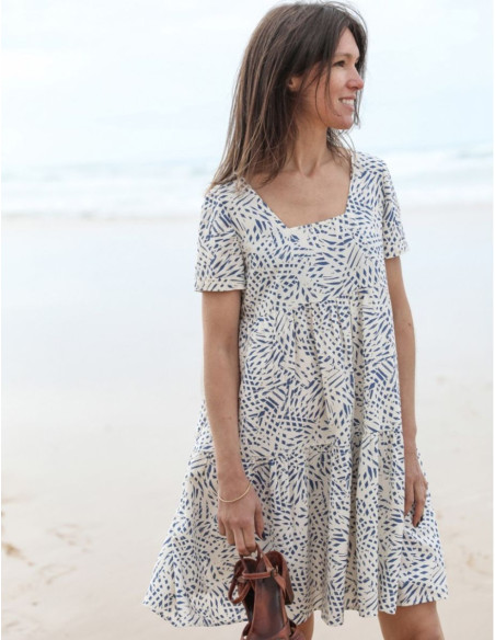 Astree blouse or dress pattern - Atelier Scämmit